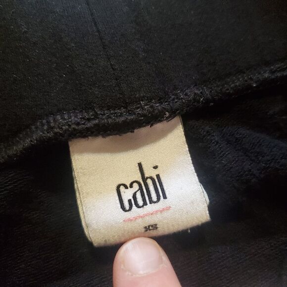 CAbi at ease black track pants sz XS - Picture 3 of 4